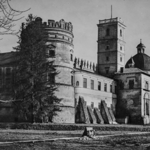 Pocztówka z 1939 roku (źródło: Polona.pl) Zamek w Krasiczynie