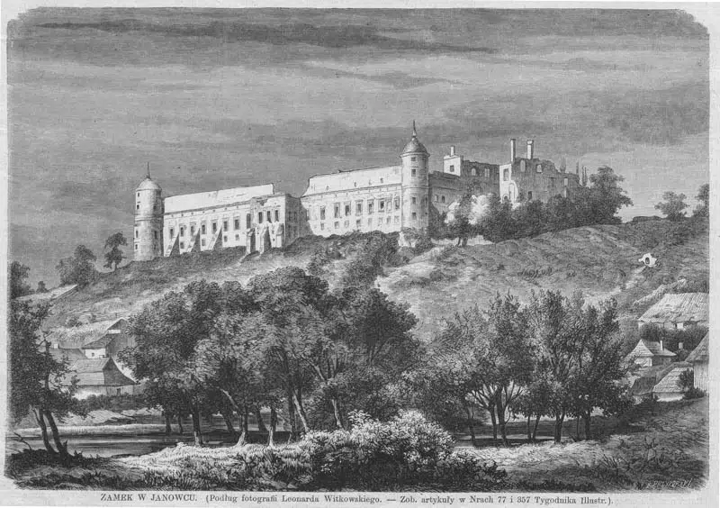 Zamek w Janowcu