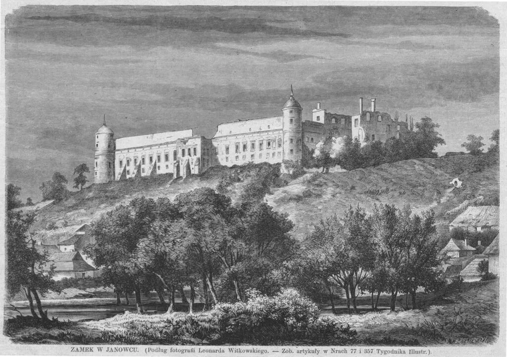 Zamek w Janowcu