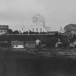 Zamek w Ostrogu (źródło: Polona.pl)