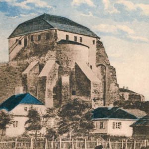 Zamek w Ostrogu (źródło: Polona.pl)